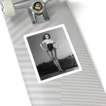 Julie Newmar #12 (Vintage Female Icon) STICKER Vinyl Kiss-Cut Decal - The Sticker Space