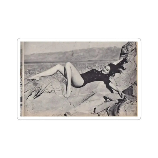 Julie Newmar #120 (Vintage Female Icon) STICKER Vinyl Kiss-Cut Decal 2 Inch White - The Sticker Space
