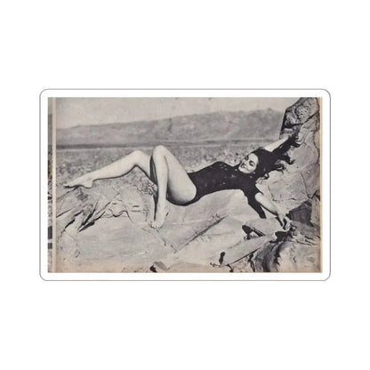 Julie Newmar #120 (Vintage Female Icon) STICKER Vinyl Kiss-Cut Decal 4 Inch White - The Sticker Space