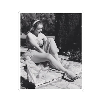 Julie Newmar #195 (Vintage Female Icon) STICKER Vinyl Kiss-Cut Decal 6 Inch White - The Sticker Space