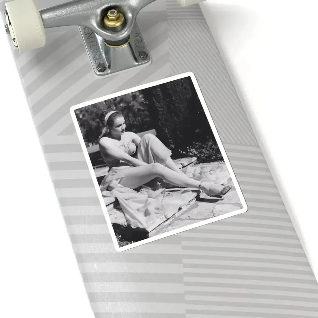 Julie Newmar #195 (Vintage Female Icon) STICKER Vinyl Kiss-Cut Decal - The Sticker Space