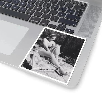 Julie Newmar #195 (Vintage Female Icon) STICKER Vinyl Kiss-Cut Decal - The Sticker Space