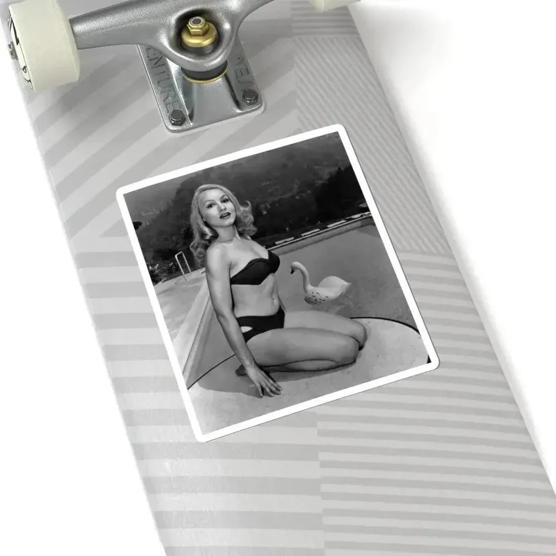 Julie Newmar #196 (Vintage Female Icon) STICKER Vinyl Kiss-Cut Decal - The Sticker Space