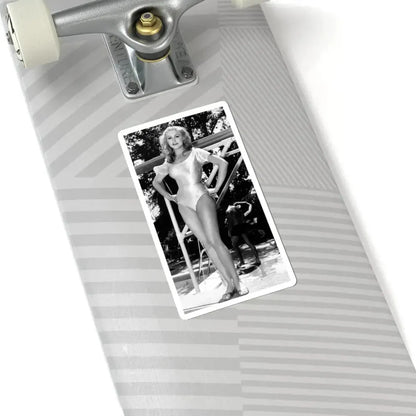 Julie Newmar #214 (Vintage Female Icon) STICKER Vinyl Kiss-Cut Decal - The Sticker Space