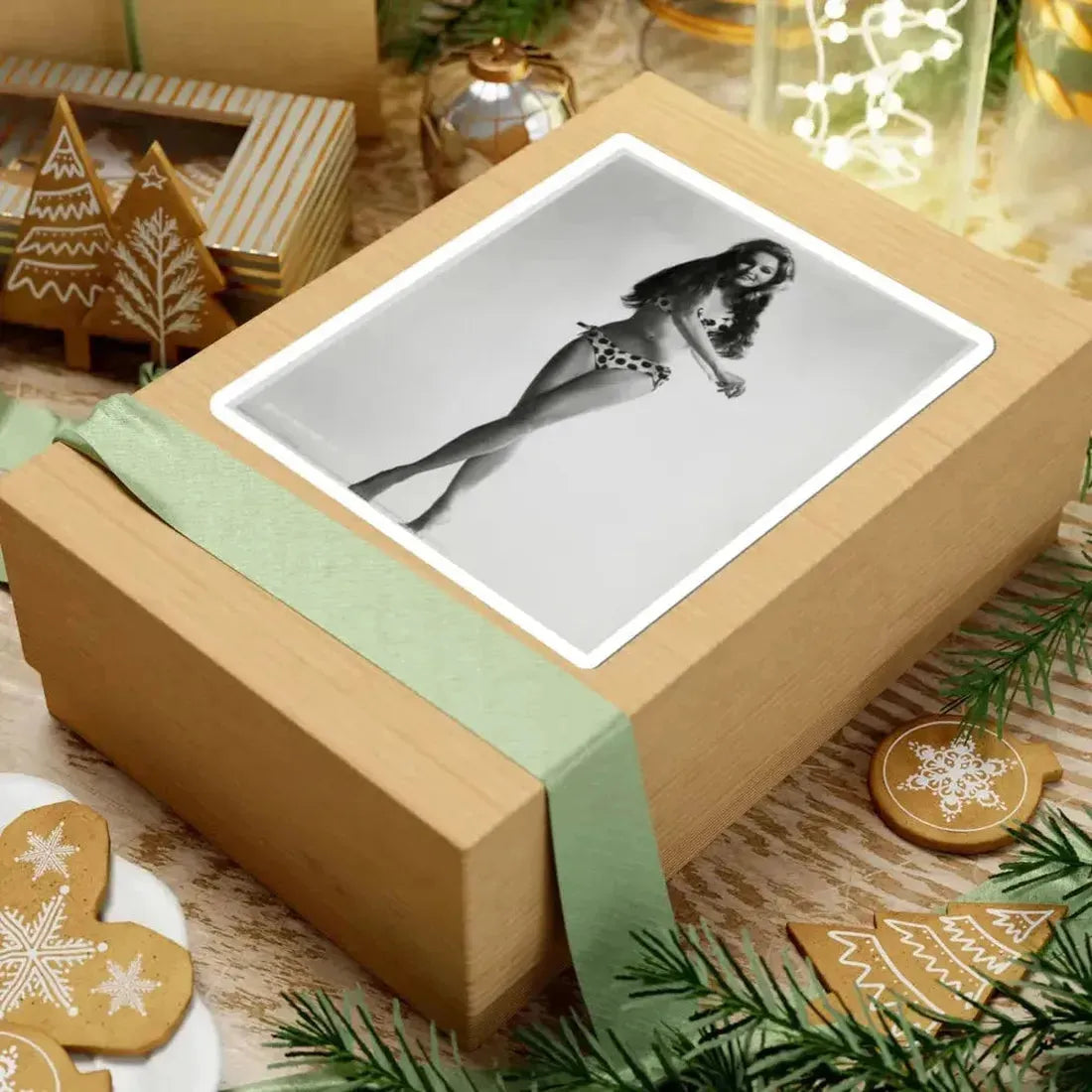 Julie Newmar #22 (Vintage Female Icon) STICKER Vinyl Kiss-Cut Decal - The Sticker Space