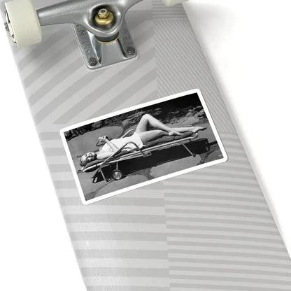 Julie Newmar #239 (Vintage Female Icon) STICKER Vinyl Kiss-Cut Decal - The Sticker Space