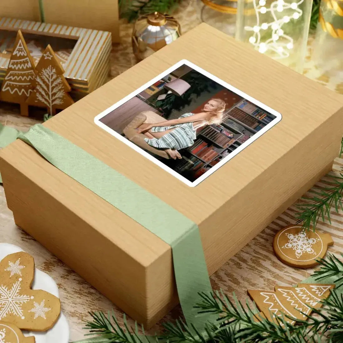 Julie Newmar #254 (Vintage Female Icon) STICKER Vinyl Kiss-Cut Decal - The Sticker Space