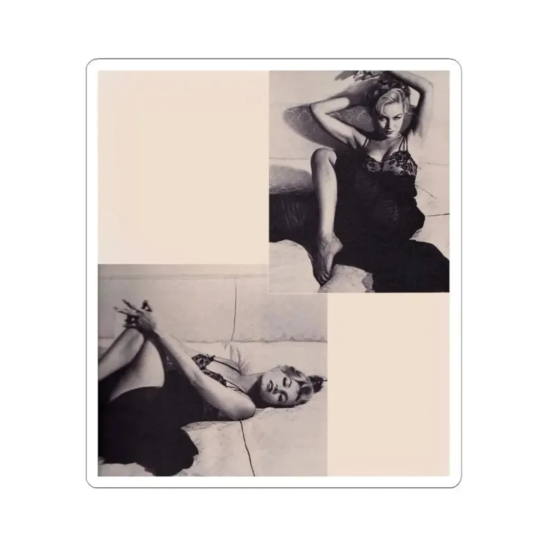 Julie Newmar #264 (Vintage Female Icon) STICKER Vinyl Kiss-Cut Decal 6 Inch White - The Sticker Space