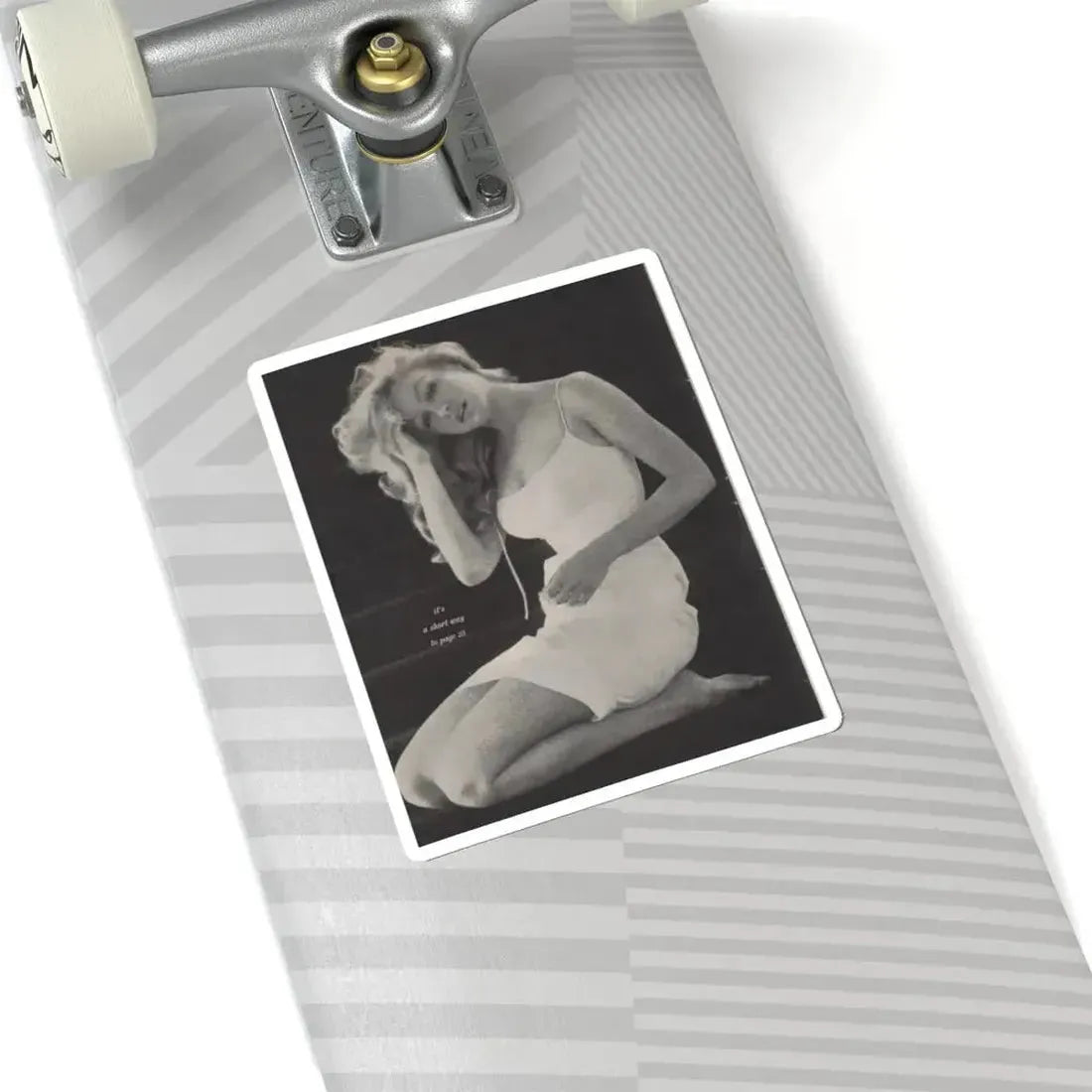 Julie Newmar #266 (Vintage Female Icon) STICKER Vinyl Kiss-Cut Decal - The Sticker Space