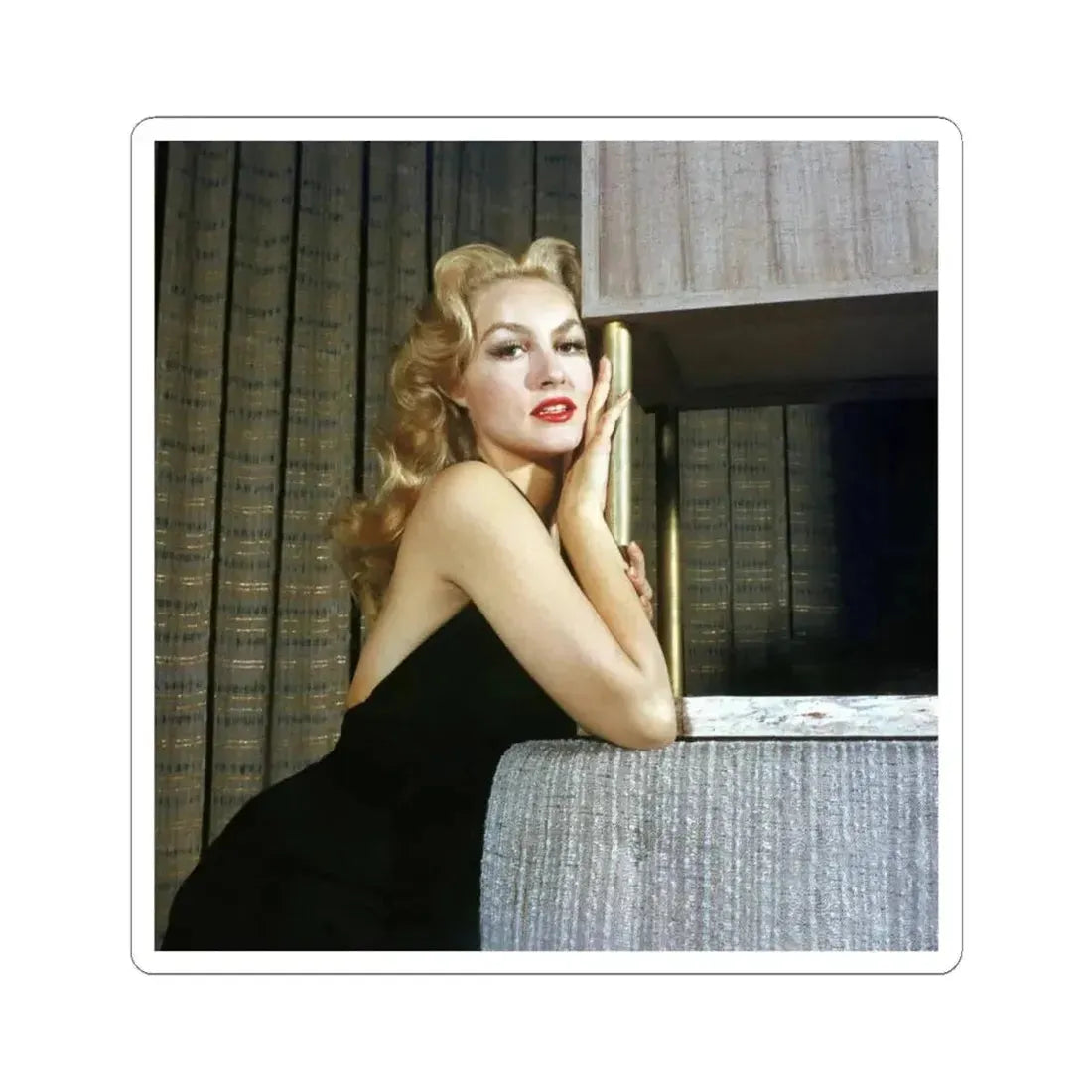 Julie Newmar #286 (Vintage Female Icon) STICKER Vinyl Kiss-Cut Decal 4 Inch White - The Sticker Space