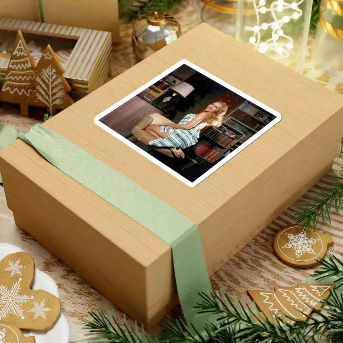 Julie Newmar #289 (Vintage Female Icon) STICKER Vinyl Kiss-Cut Decal - The Sticker Space