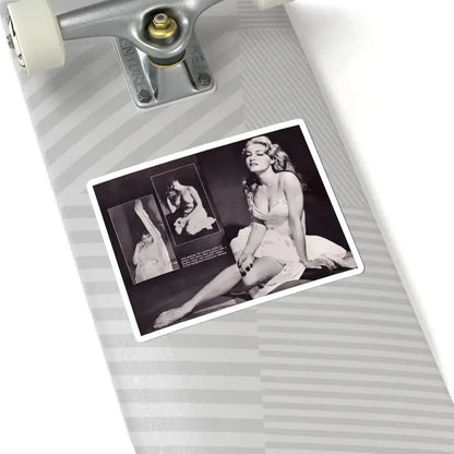 Julie Newmar #297 (Vintage Female Icon) STICKER Vinyl Kiss-Cut Decal - The Sticker Space