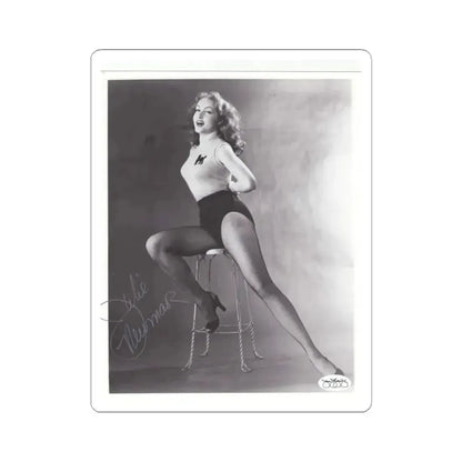 Julie Newmar #32 (Vintage Female Icon) STICKER Vinyl Kiss-Cut Decal 4 Inch White - The Sticker Space