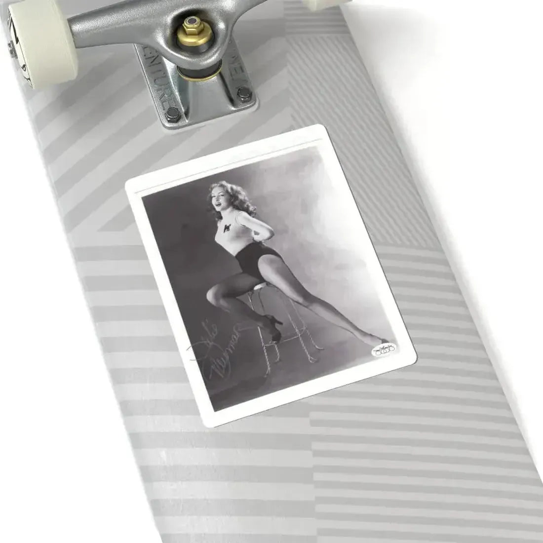 Julie Newmar #32 (Vintage Female Icon) STICKER Vinyl Kiss-Cut Decal - The Sticker Space