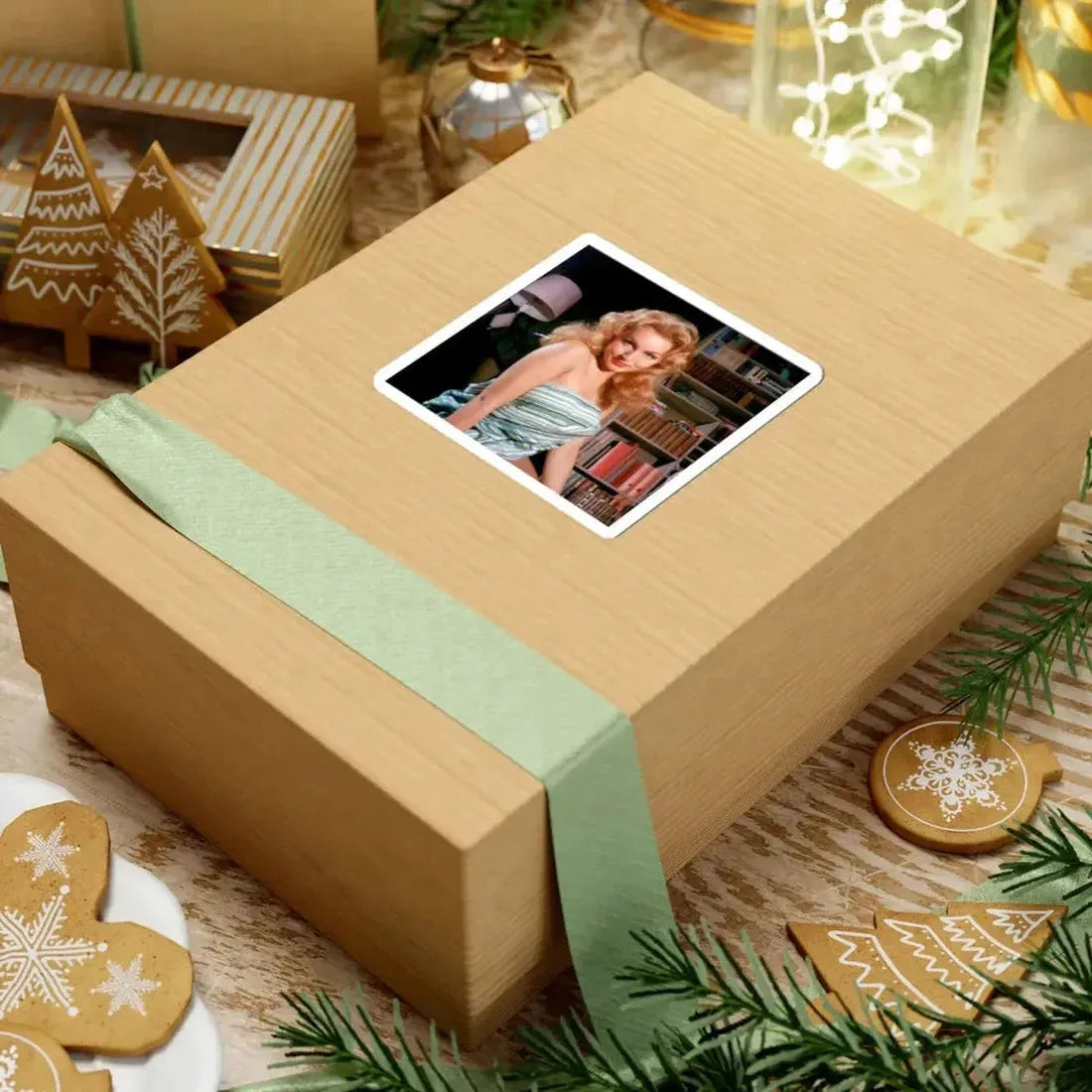 Julie Newmar #321 (Vintage Female Icon) STICKER Vinyl Kiss-Cut Decal - The Sticker Space