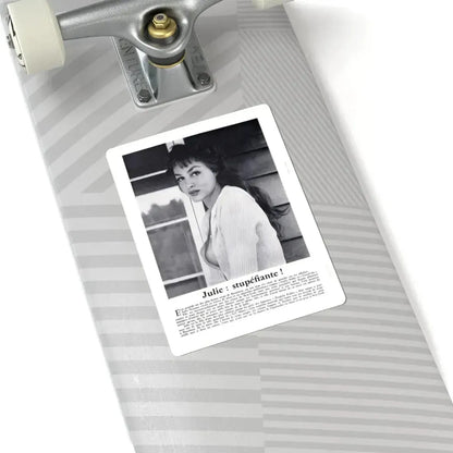 Julie Newmar #326 (Vintage Female Icon) STICKER Vinyl Kiss-Cut Decal - The Sticker Space