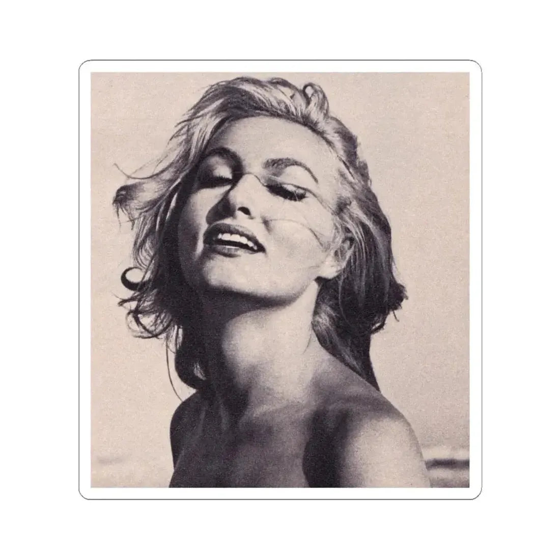 Julie Newmar #339 (Vintage Female Icon) STICKER Vinyl Kiss-Cut Decal 6 Inch White - The Sticker Space