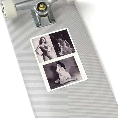 Julie Newmar #346 (Vintage Female Icon) STICKER Vinyl Kiss-Cut Decal - The Sticker Space