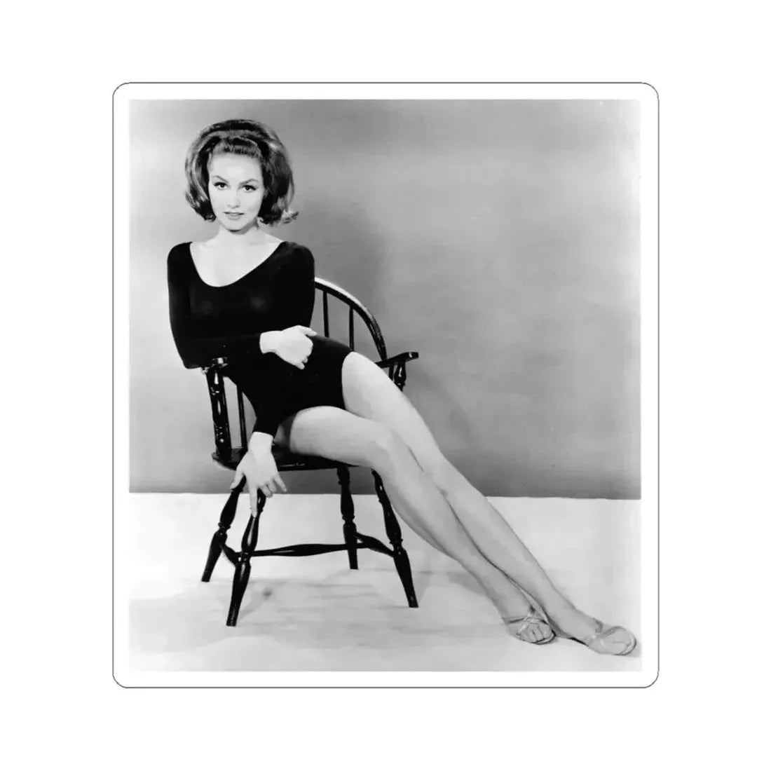 Julie Newmar #35 (Vintage Female Icon) STICKER Vinyl Kiss-Cut Decal 6 Inch White - The Sticker Space