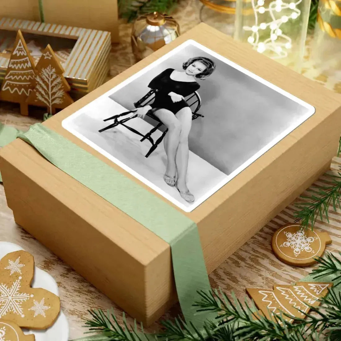 Julie Newmar #35 (Vintage Female Icon) STICKER Vinyl Kiss-Cut Decal - The Sticker Space