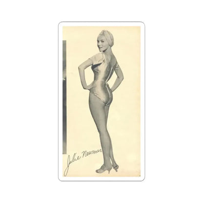 Julie Newmar #355 (Vintage Female Icon) STICKER Vinyl Kiss-Cut Decal 3 Inch White - The Sticker Space