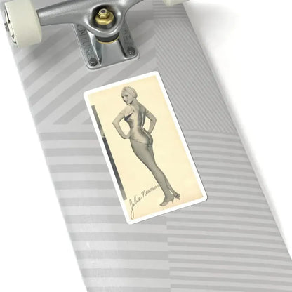 Julie Newmar #355 (Vintage Female Icon) STICKER Vinyl Kiss-Cut Decal - The Sticker Space