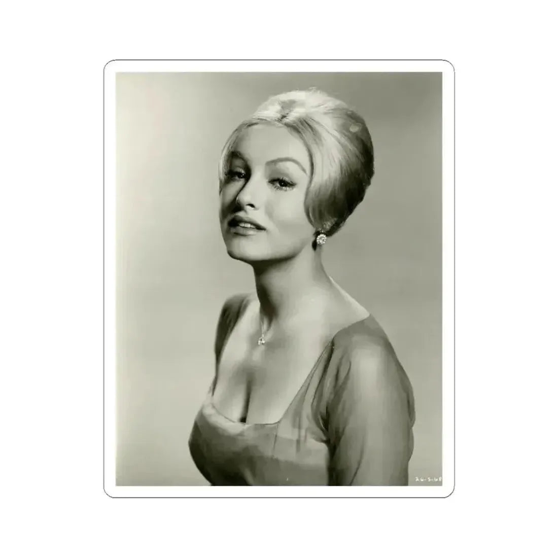 Julie Newmar #364 (Vintage Female Icon) STICKER Vinyl Kiss-Cut Decal 3 Inch White - The Sticker Space