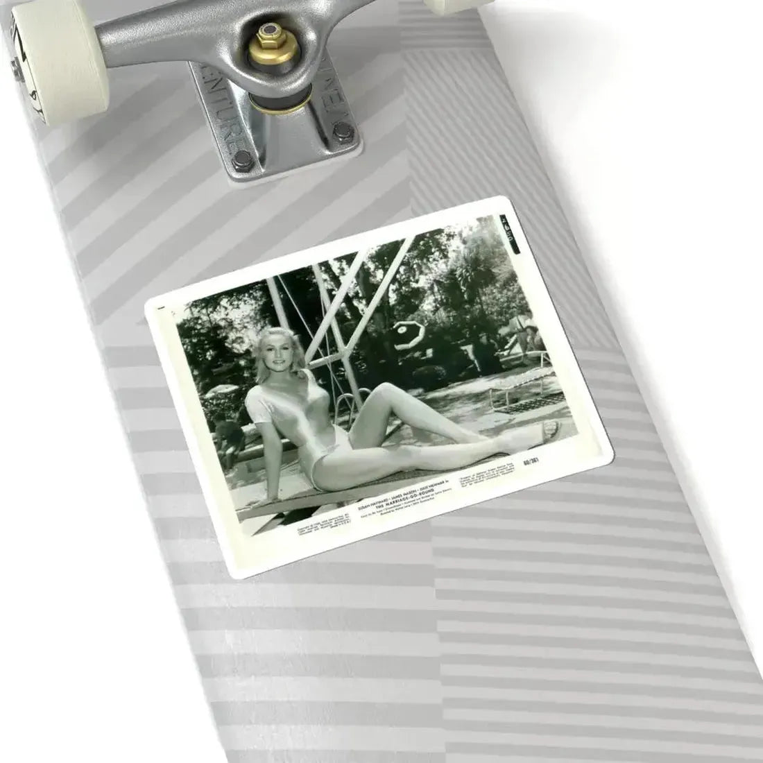 Julie Newmar #366 (Vintage Female Icon) STICKER Vinyl Kiss-Cut Decal - The Sticker Space