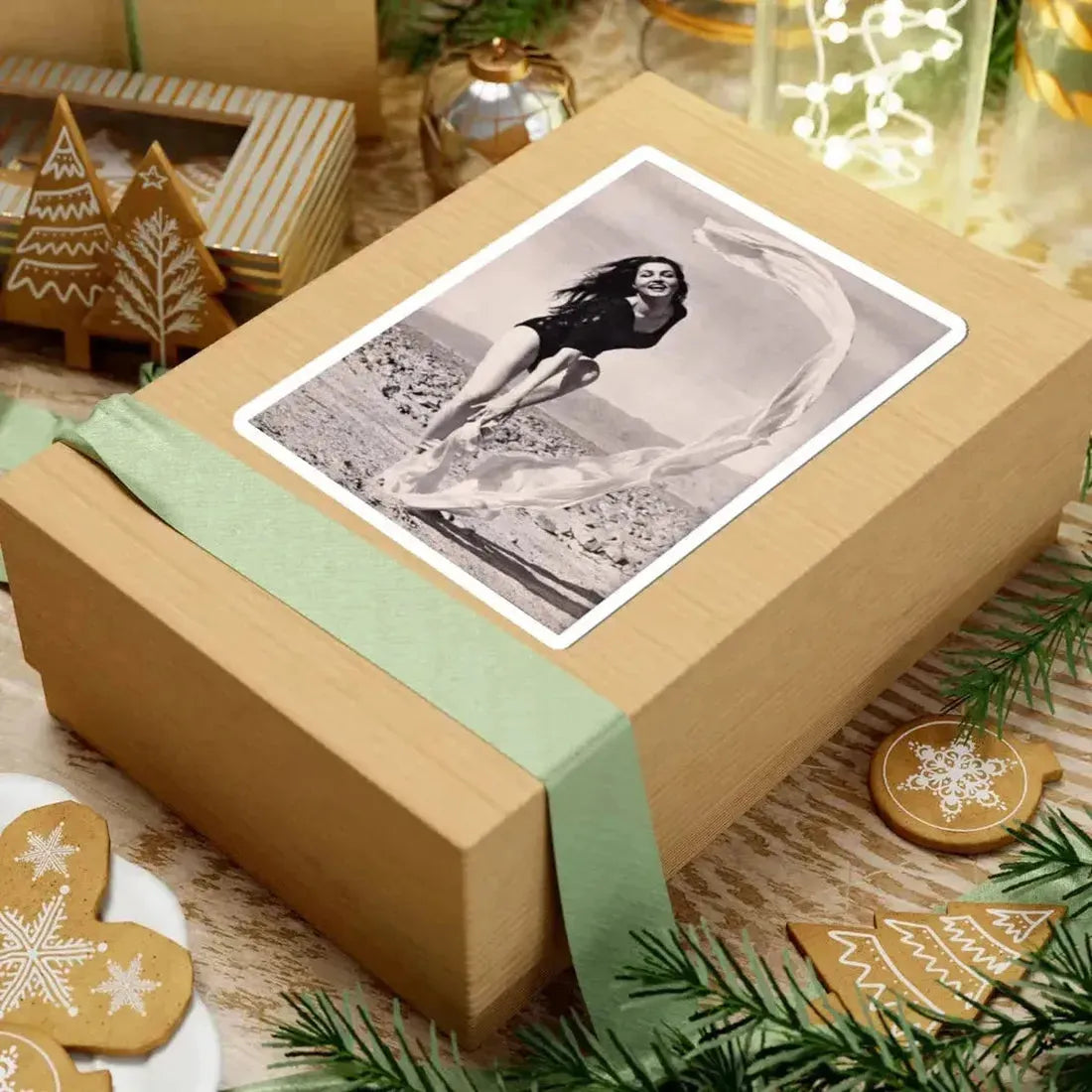 Julie Newmar #374 (Vintage Female Icon) STICKER Vinyl Kiss-Cut Decal - The Sticker Space