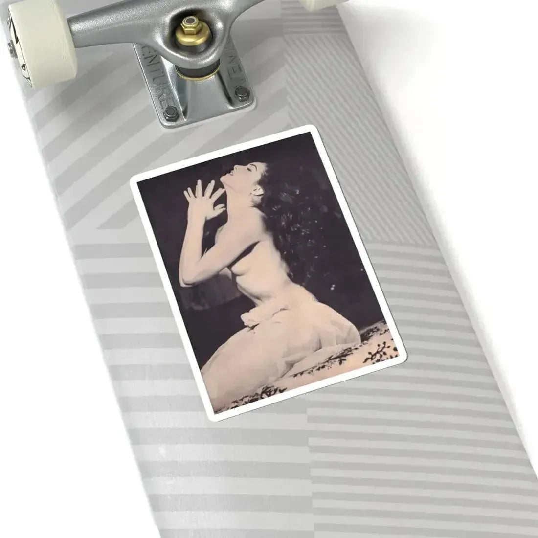 Julie Newmar #376 (Vintage Female Icon) STICKER Vinyl Kiss-Cut Decal - The Sticker Space