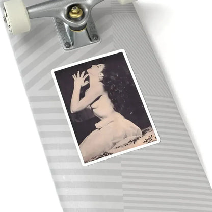 Julie Newmar #376 (Vintage Female Icon) STICKER Vinyl Kiss-Cut Decal - The Sticker Space