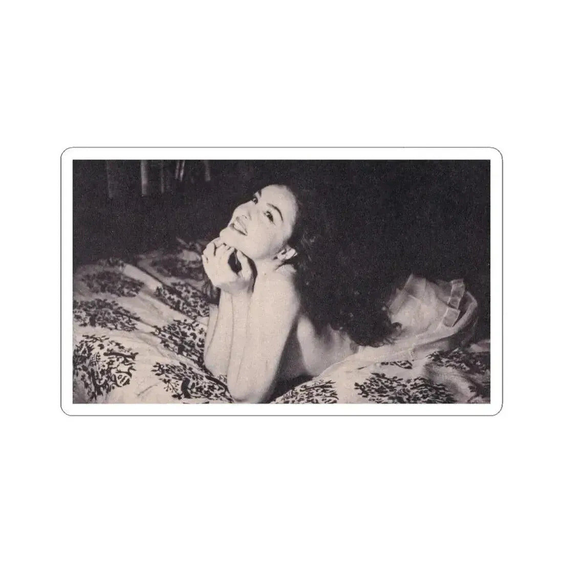 Julie Newmar #377 (Vintage Female Icon) STICKER Vinyl Kiss-Cut Decal 4 Inch White - The Sticker Space