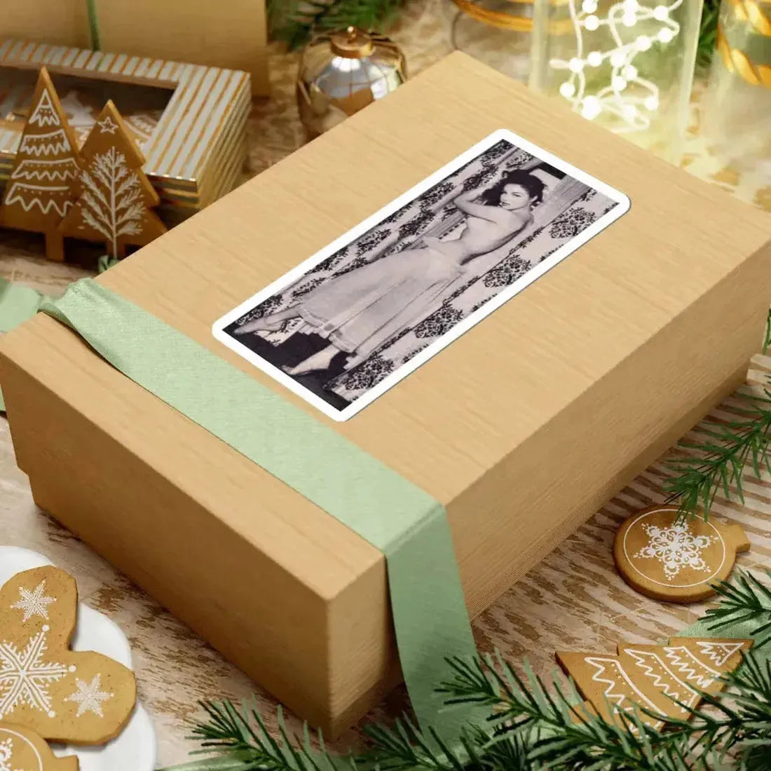 Julie Newmar #383 (Vintage Female Icon) STICKER Vinyl Kiss-Cut Decal - The Sticker Space