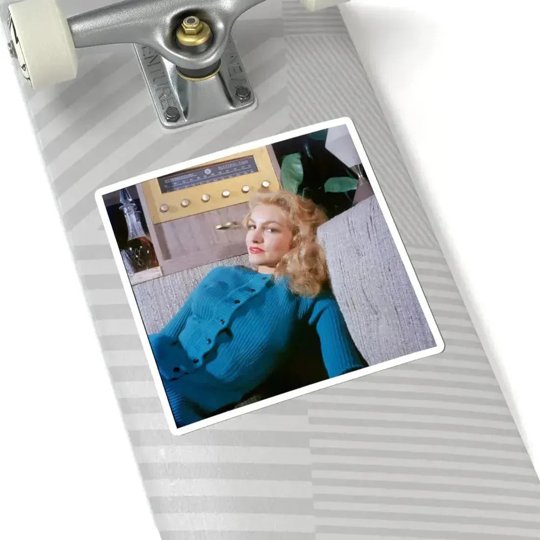 Julie Newmar #396 (Vintage Female Icon) STICKER Vinyl Kiss-Cut Decal - The Sticker Space