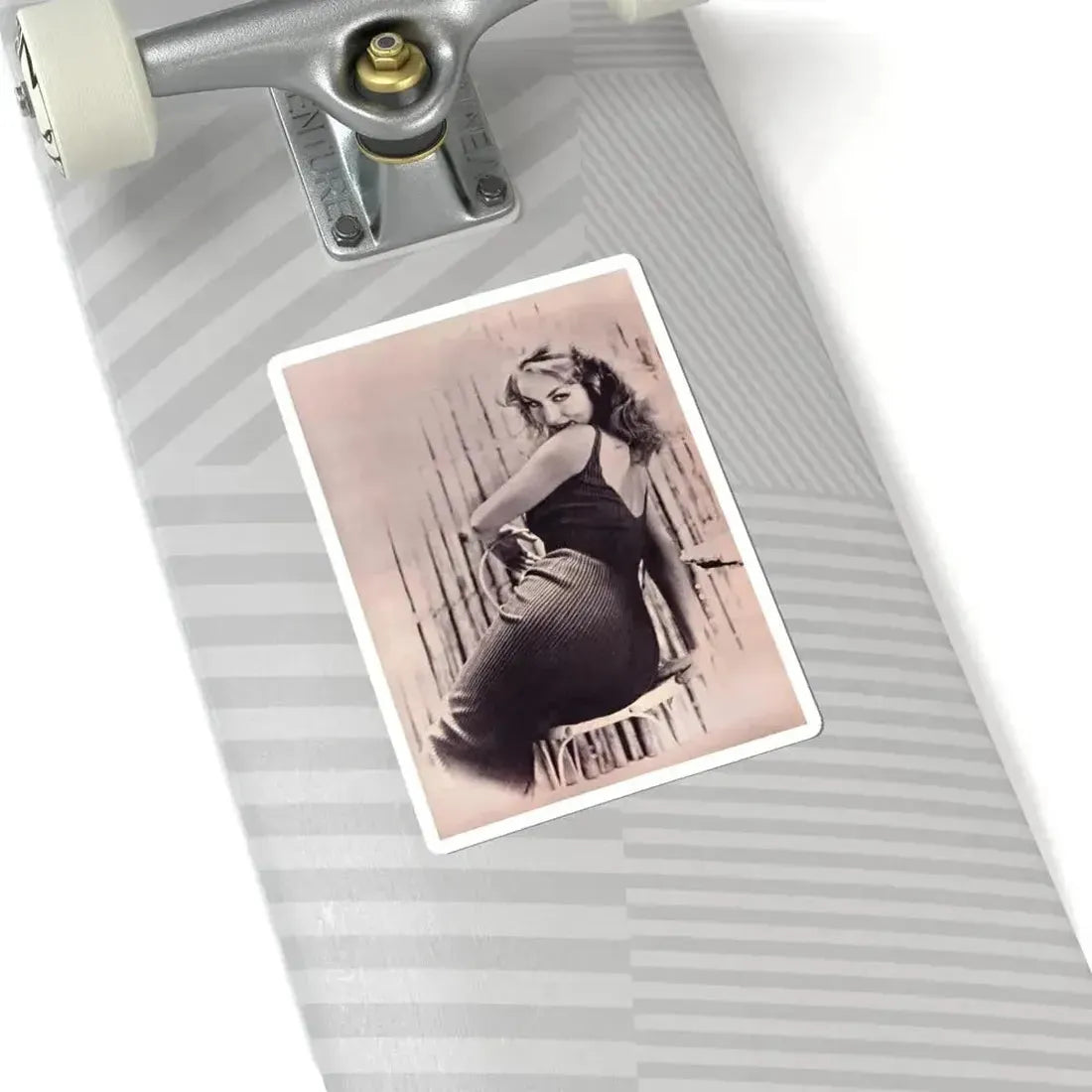 Julie Newmar #404 (Vintage Female Icon) STICKER Vinyl Kiss-Cut Decal - The Sticker Space