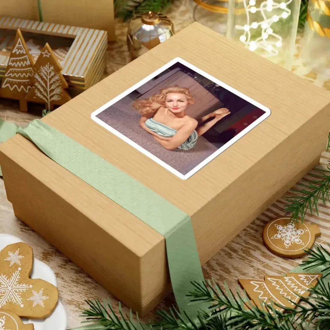 Julie Newmar #419 (Vintage Female Icon) STICKER Vinyl Kiss-Cut Decal - The Sticker Space