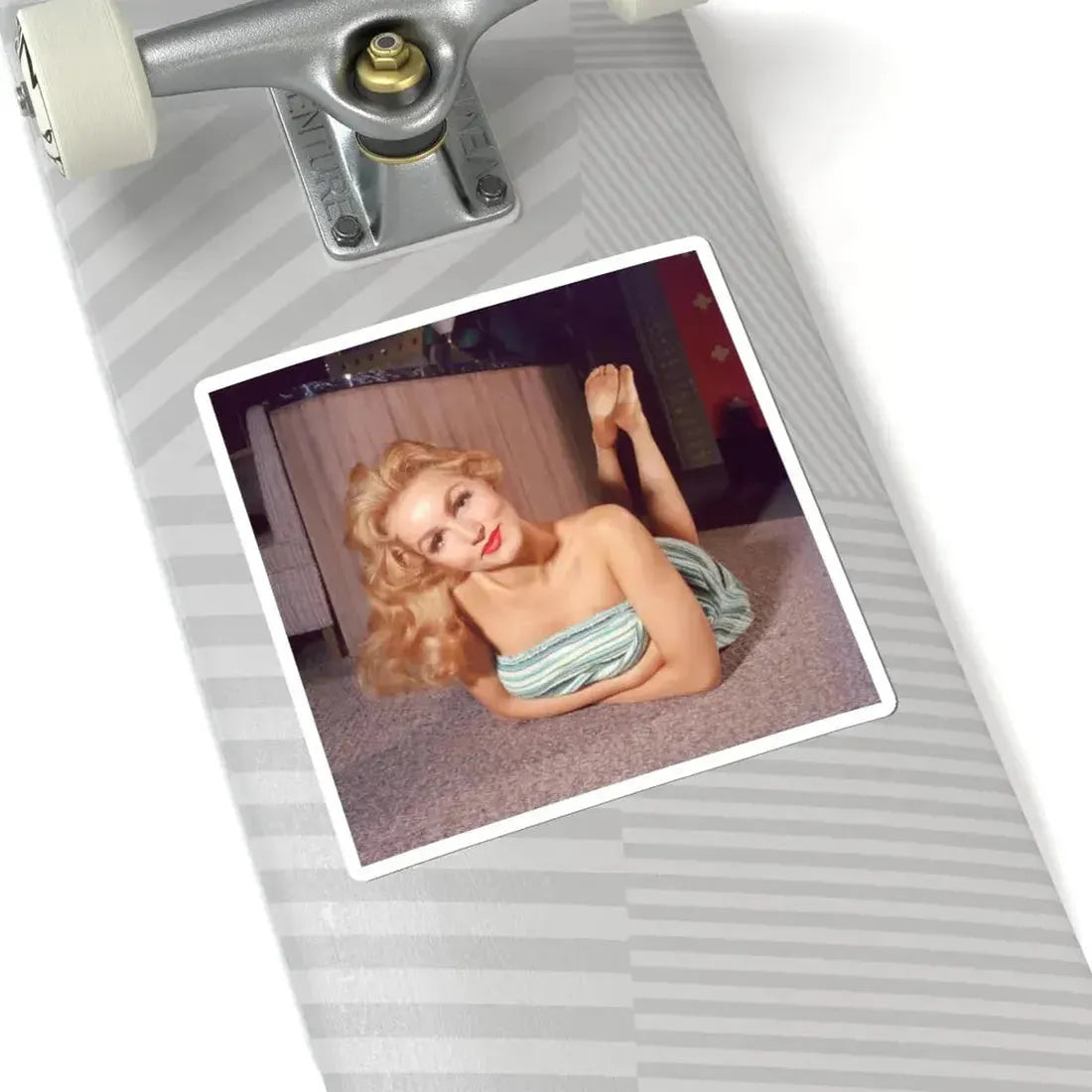 Julie Newmar #419 (Vintage Female Icon) STICKER Vinyl Kiss-Cut Decal - The Sticker Space