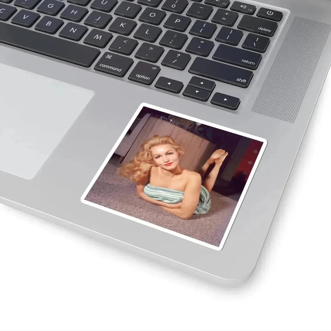 Julie Newmar #419 (Vintage Female Icon) STICKER Vinyl Kiss-Cut Decal - The Sticker Space