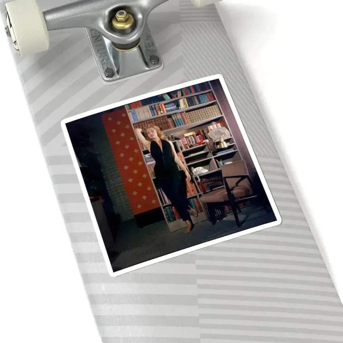 Julie Newmar #421 (Vintage Female Icon) STICKER Vinyl Kiss-Cut Decal - The Sticker Space