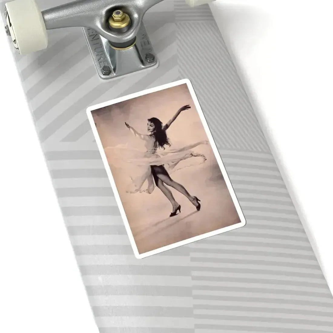 Julie Newmar #423 (Vintage Female Icon) STICKER Vinyl Kiss-Cut Decal - The Sticker Space