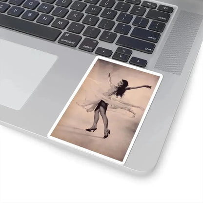 Julie Newmar #423 (Vintage Female Icon) STICKER Vinyl Kiss-Cut Decal - The Sticker Space