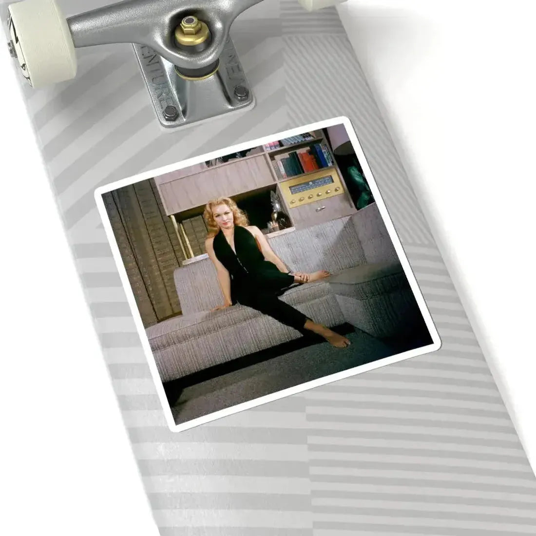 Julie Newmar #436 (Vintage Female Icon) STICKER Vinyl Kiss-Cut Decal - The Sticker Space