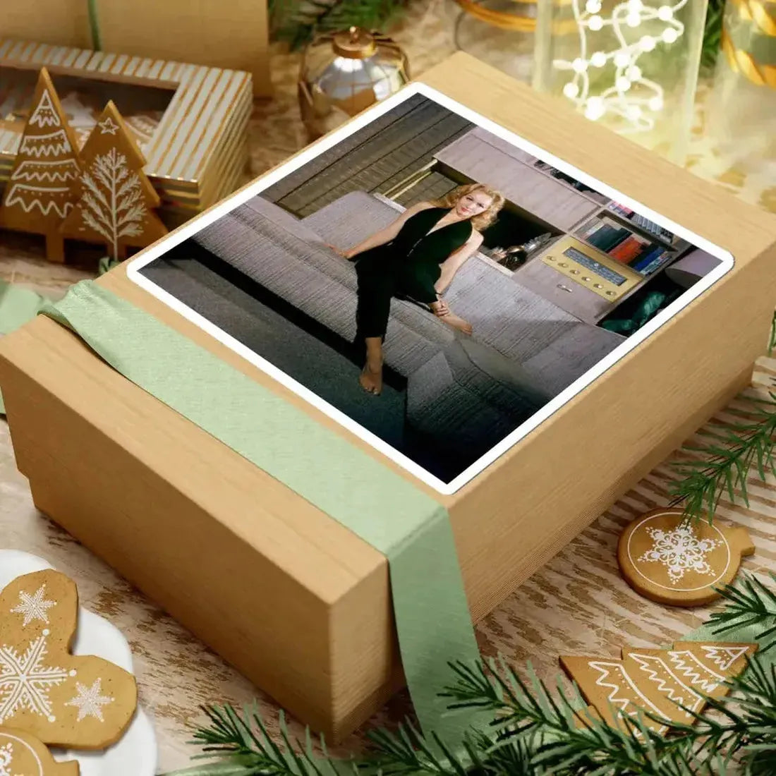 Julie Newmar #436 (Vintage Female Icon) STICKER Vinyl Kiss-Cut Decal - The Sticker Space