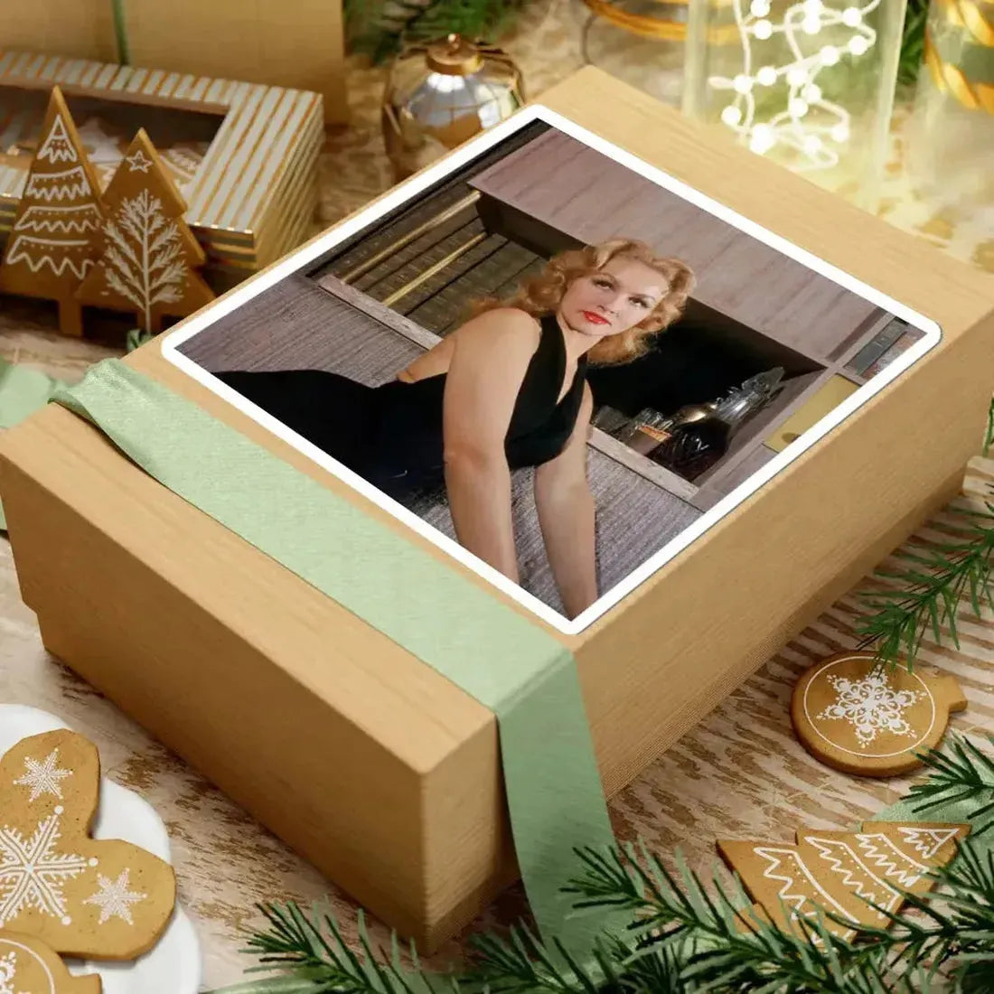 Julie Newmar #439 (Vintage Female Icon) STICKER Vinyl Kiss-Cut Decal - The Sticker Space