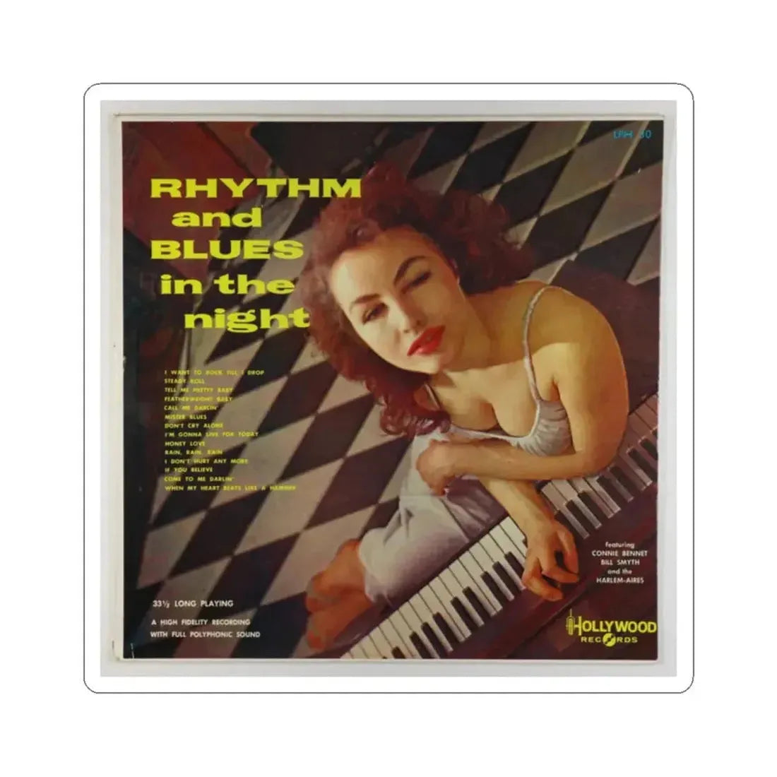 Julie Newmar #465 (Vintage Female Icon) STICKER Vinyl Kiss-Cut Decal 2 Inch White - The Sticker Space