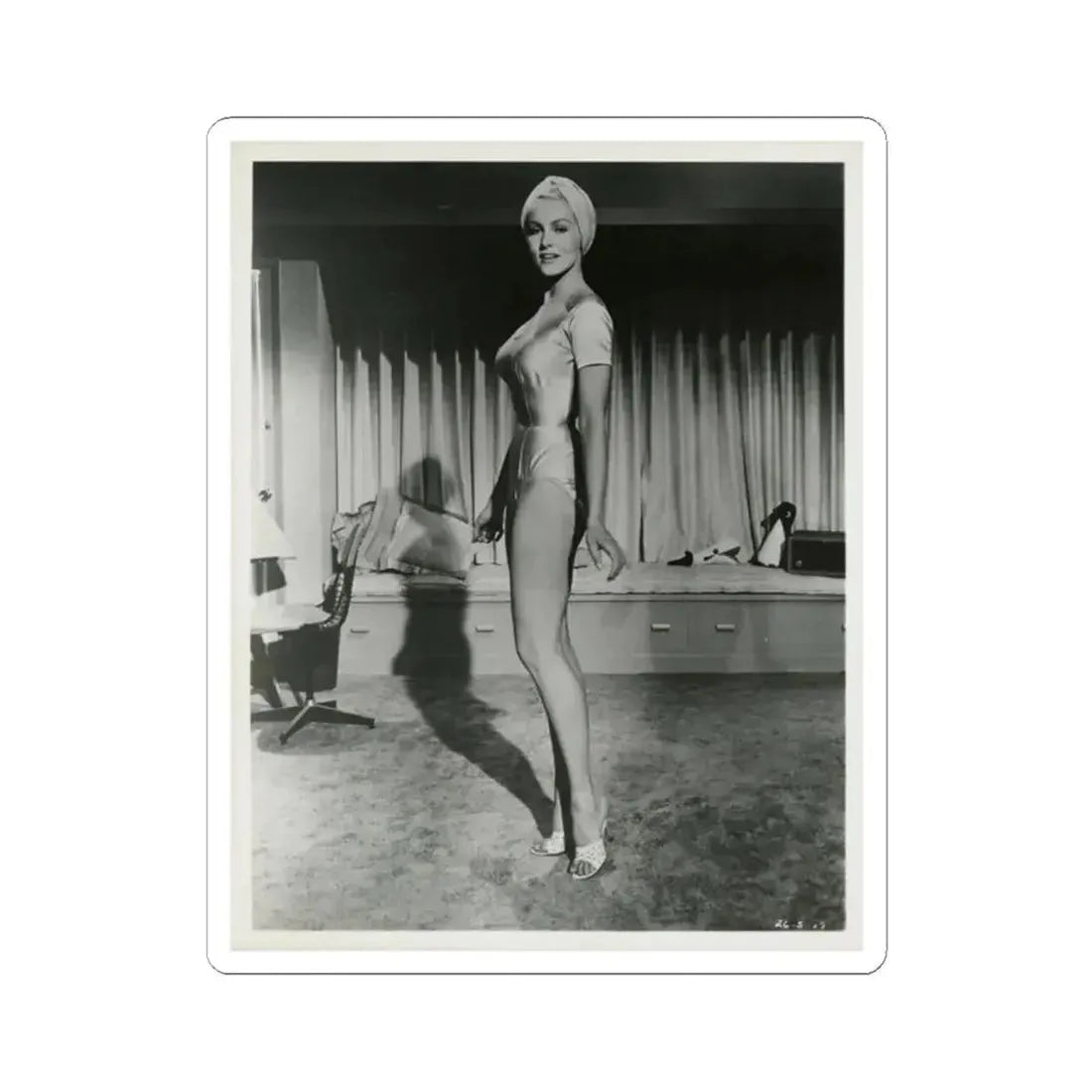 Julie Newmar #505 (Vintage Female Icon) STICKER Vinyl Kiss-Cut Decal 2 Inch White - The Sticker Space