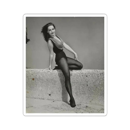 Julie Newmar #506 (Vintage Female Icon) STICKER Vinyl Kiss-Cut Decal 6 Inch White - The Sticker Space