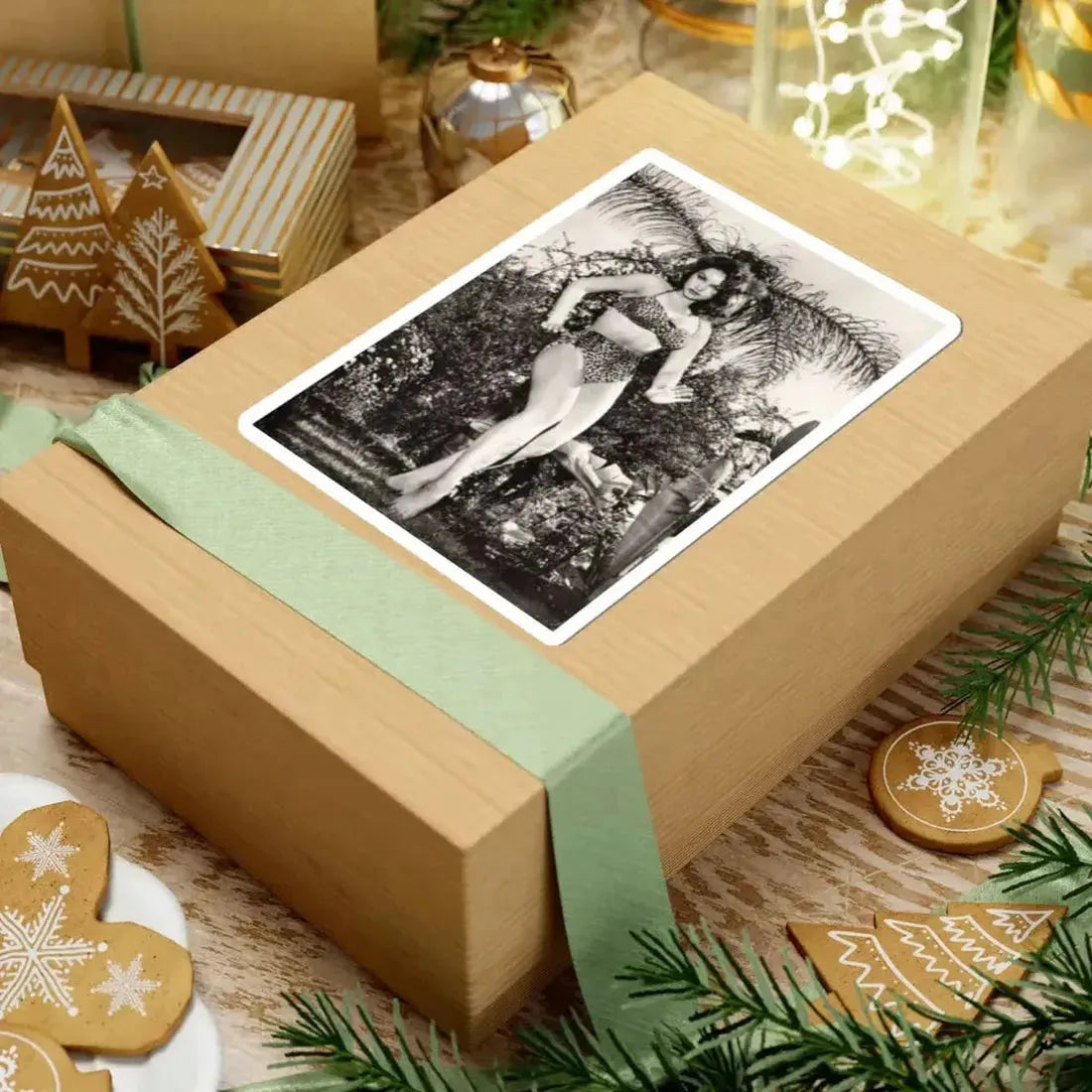 Julie Newmar #586 (Vintage Female Icon) STICKER Vinyl Kiss-Cut Decal - The Sticker Space