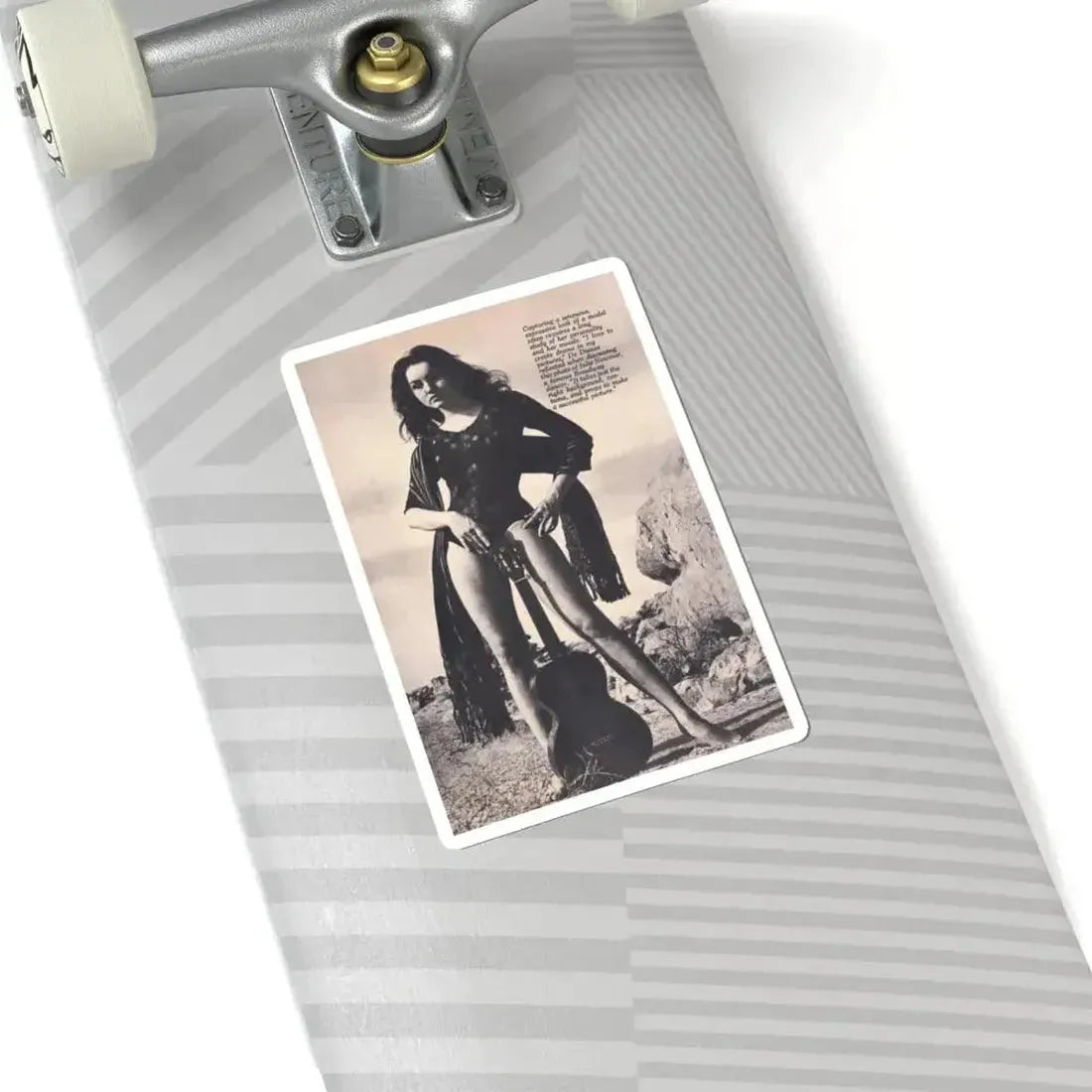 Julie Newmar #613 (Vintage Female Icon) STICKER Vinyl Kiss-Cut Decal - The Sticker Space