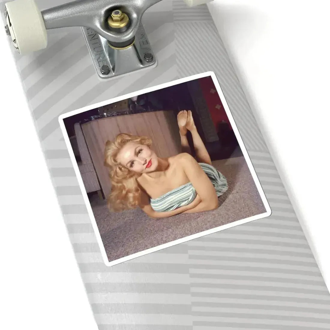 Julie Newmar #638 (Vintage Female Icon) STICKER Vinyl Kiss-Cut Decal - The Sticker Space